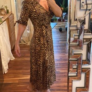 Jessica Simpson dress leopard size small